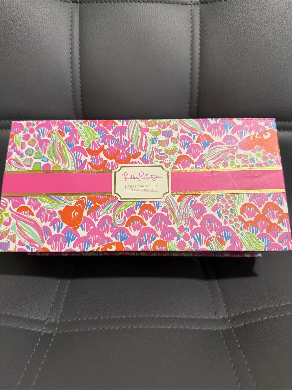NEW! Lily Pulitzer “Lily’s Jungle” Trio Mini Candle Set